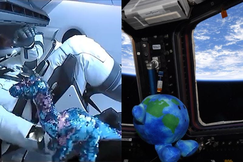 Un peluche de Baby Yoda ha sido mandado al espacio con una misión