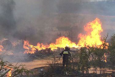 incendio forestal