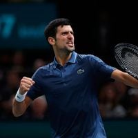 Novak Djokovic remonta ante Basilashvili y está en semifinales de Doha