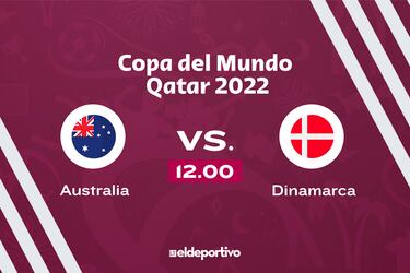 En vivo: Australia derrota a Dinamarca y clasifica a octavos de final