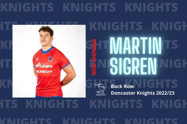 El anuncio del fichaje de Martín Sigren en el rugby inglés.