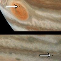 ¿Qué es este misterioso objeto que la Nasa capto en Júpiter pasando sobre la Gran Mancha Roja?