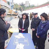 Aquiles de la Armada zarpa con 500 toneladas de materiales de construcción para viviendas en Juan Fernández