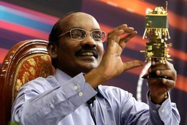 Chairman of Indian Space Research Organisation (ISRO) news conference in Bangalore