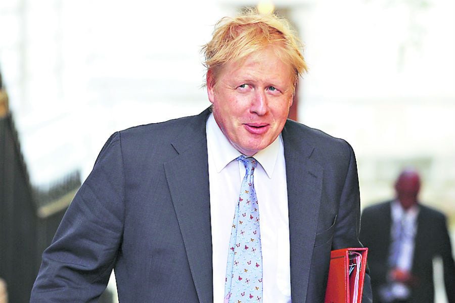 Britain's Foreign Secretary Boris Johnson a (41658821)