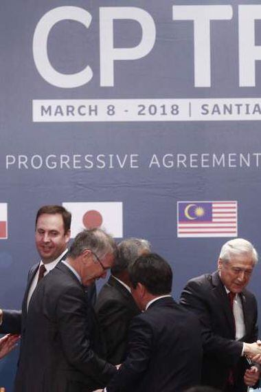 Firma del tratado CP TPP