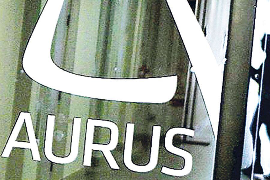 El antiguo logo de la oficina de Aurus.