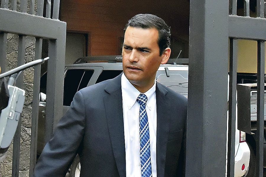 El fiscal Roberto Garrido en Temuco.
