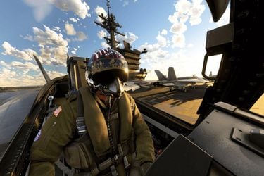 La expansión de Microsoft Flight Simulator inspirada en Top Gun: Maverick ya está disponible
