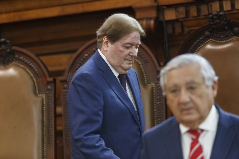 El presidente saliente de la Corte Suprema, Juan Eduardo Fuentes, informó que Ricardo Blanco Herrera fue electo por el pleno del máximo tribunal para sucederlo en el bienio 2024-2025.