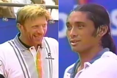 Boris Becker le pidió a Marcelo Ríos que le diera un  punto en el torneo de Stuttgart de 1998.