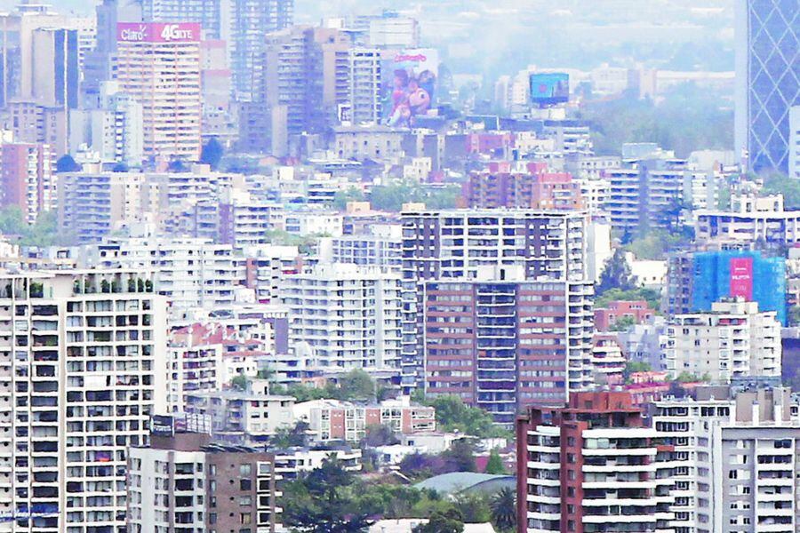 Panorámicas de Santiago despejado luego de la lluvia