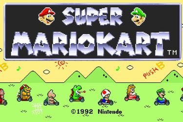 Japoneses escogen Super Mario kart como el mejor juego de carreras