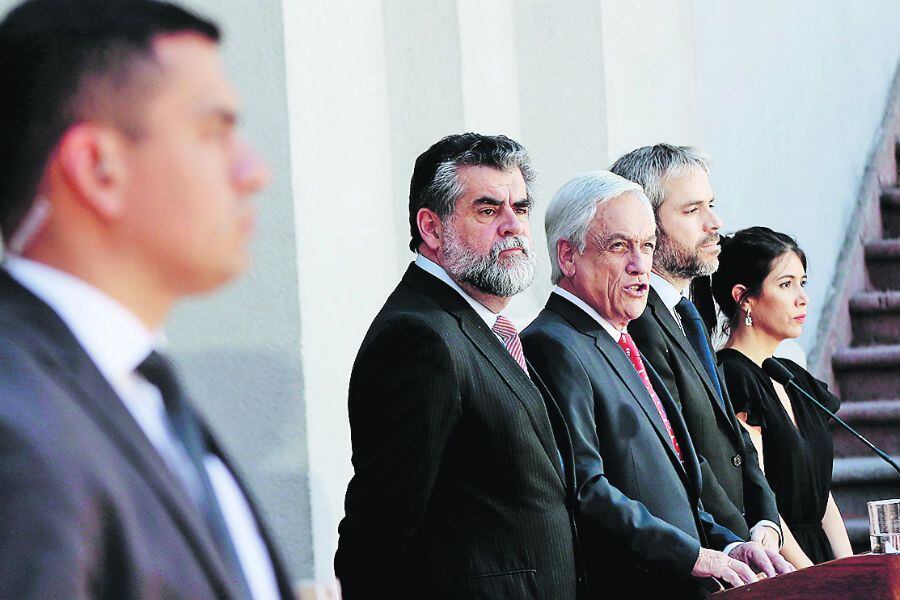 Imagen Piñera Seguridad Protestas 32