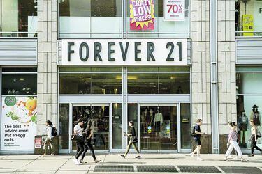FILES-US-FOREVER21-RETAIL-BANKRUPTCY-FASHION