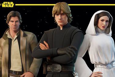 Fortnite sumó a Luke Skywalker, Leia Organa y Han Solo