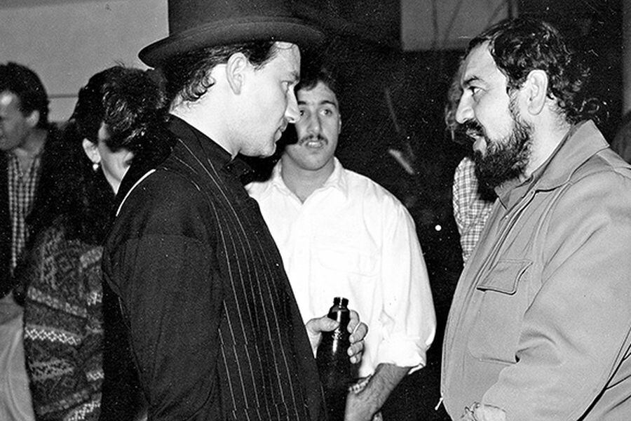 Bono y René Castro