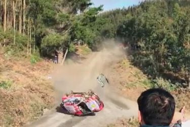 Thierry Neuville, accidente