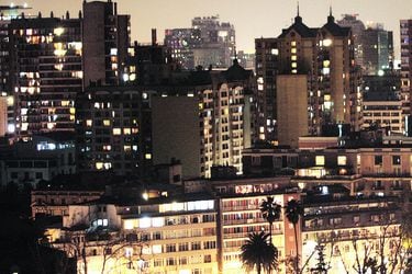 Vistas Nocturnas de Santiago