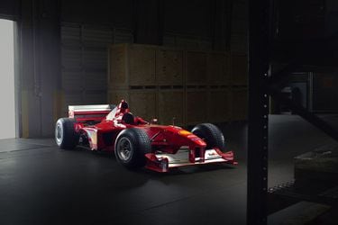 Millonaria subasta del Ferrari de Fórmula 1 de Schumacher