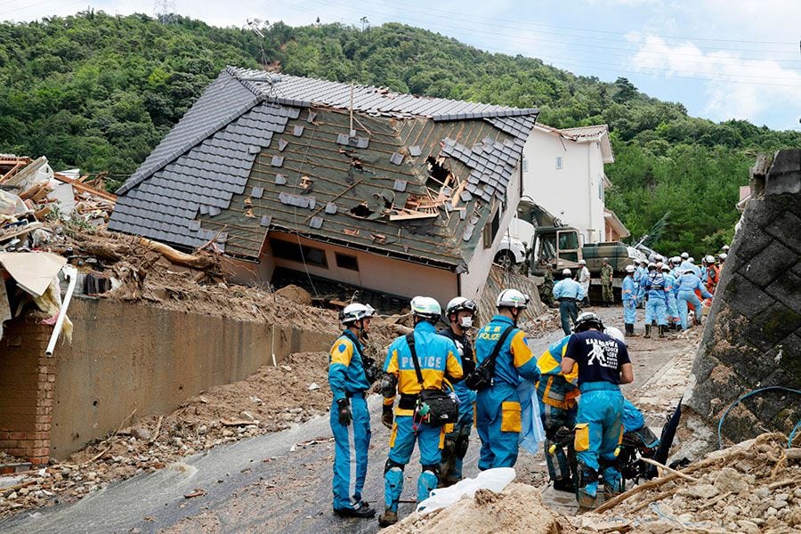 Inundaciones-Japón