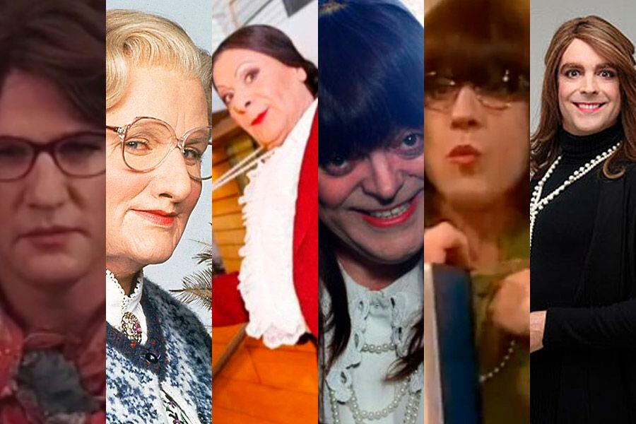 A lo Felipe Kast: 7 hombres que se disfrazaron de mujer en la cultura pop - La Tercera A lo Felipe Kast: 7 hombres que se disfrazaron de mujer en la cultura pop - La Tercera