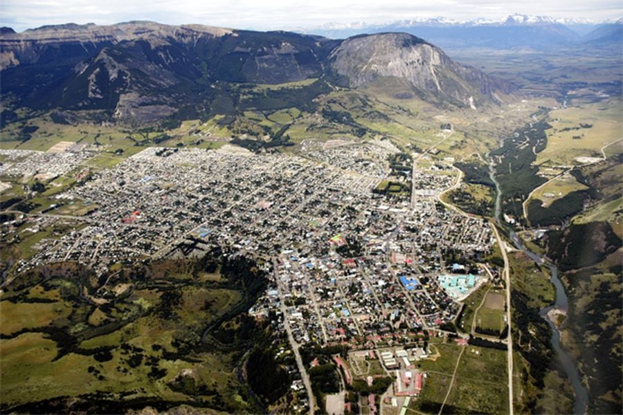 Coyhaique, capital de la Región de Aysén. Foto: Coyhaique.cl