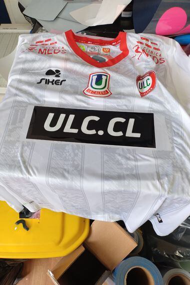 La camiseta de Unión La Calera para enfrentar a Audax.
