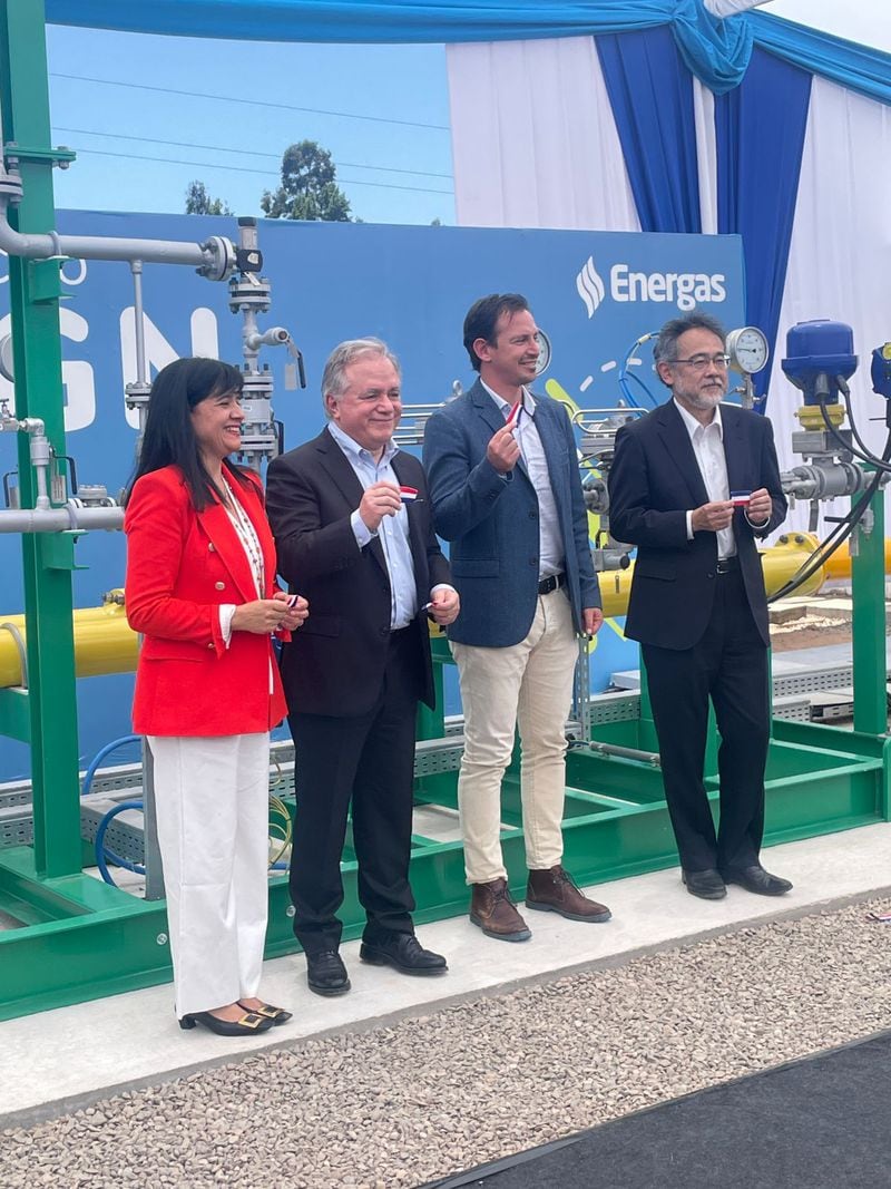 Gasvalpo da incio al proyecto piloto con que inyecta hidrógeno verde a su red de distribución de gas natural en Coquimbo y La Serena