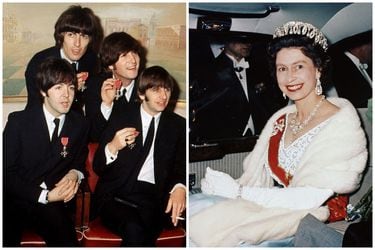 El día en que la Reina Isabel conoció a los Beatles (y la historia del porro en Buckingham)