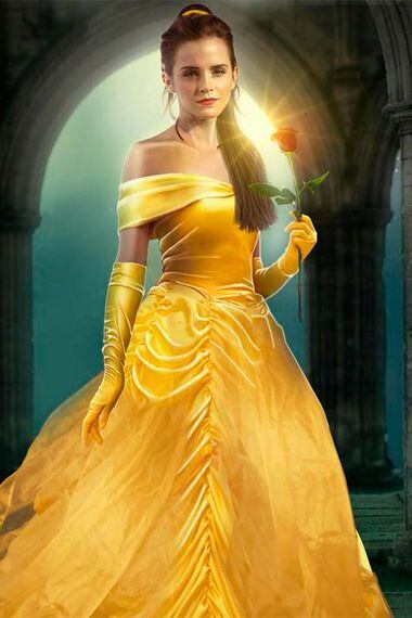 Emma Watson elimina el corsé del vestuario de la Bella y la Bestia - La Tercera Emma Watson elimina el corsé del vestuario de la Bella y la Bestia - La Tercera