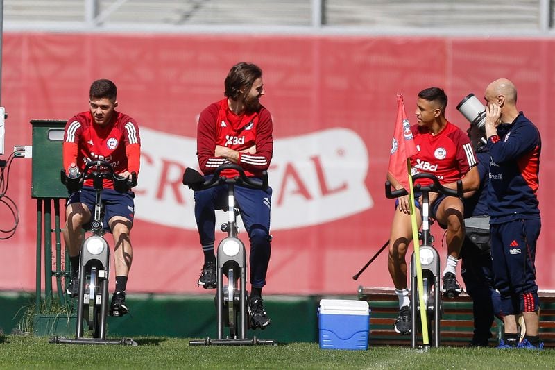 Los jugadores que participaron de la victoria contra Perú tuvieron trabajo de recuperación.