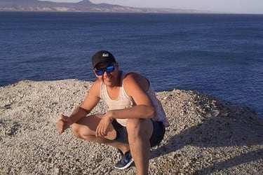 Diego Barría, el trabajador petrolero que estuvo desaparecido y que fue encontrado dentro de un tiburón