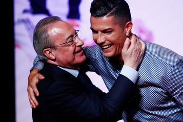 El presidente del Real Madrid tampoco quiere fichar a Cristiano Ronaldo: “¿Otra vez? ¿Con 38 años?”