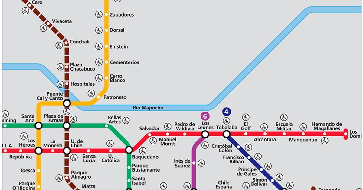 Sabes cómo se eligen los nombres de las estaciones de Metro? - La Tercera