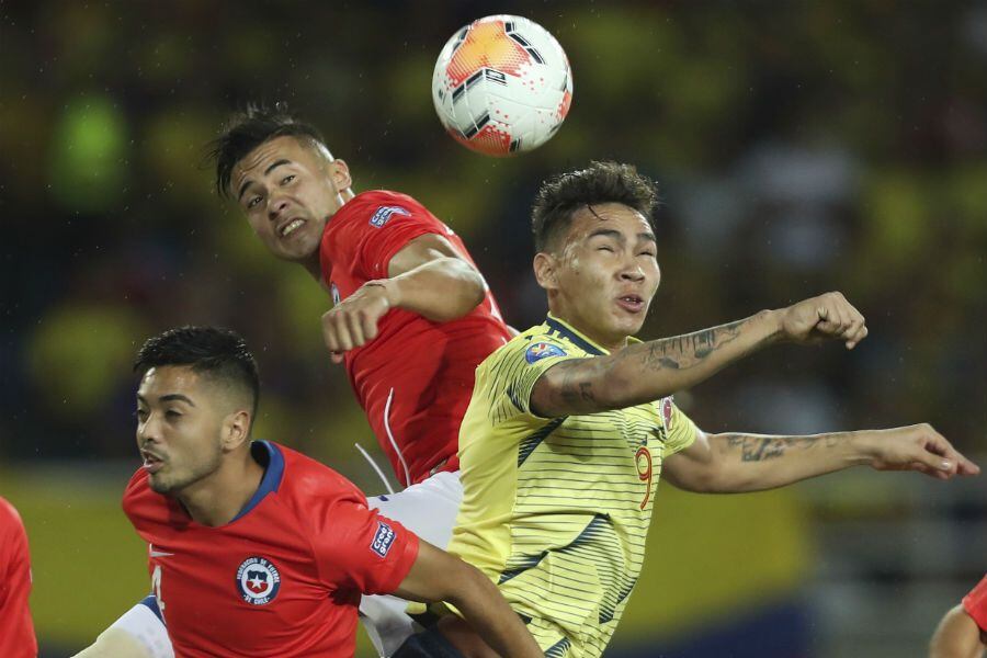 Chile vs Colombia Preolímpico