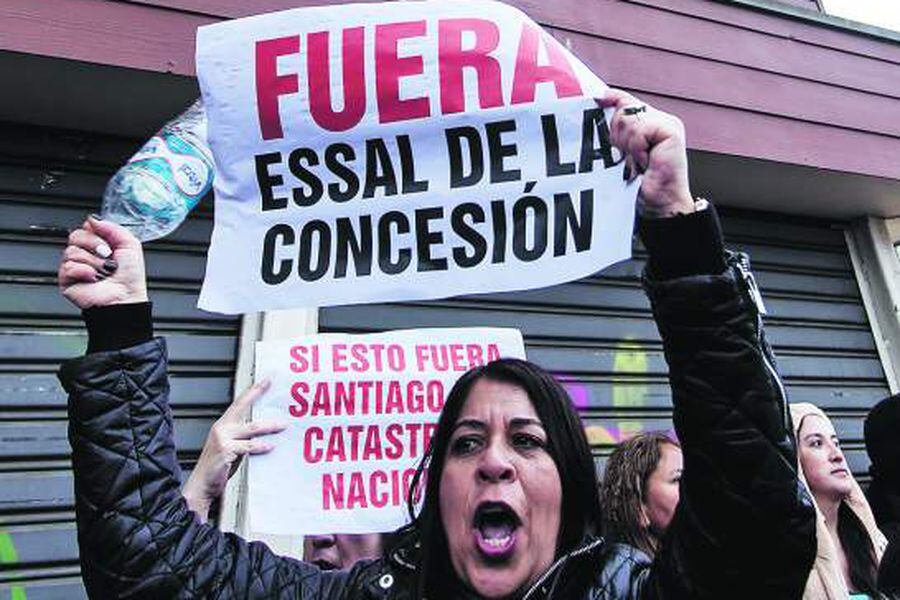 OSORNO: Protesta contra Essal