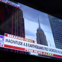 Inusual temblor de magnitud 4,8 sacude la región de la ciudad de Nueva York