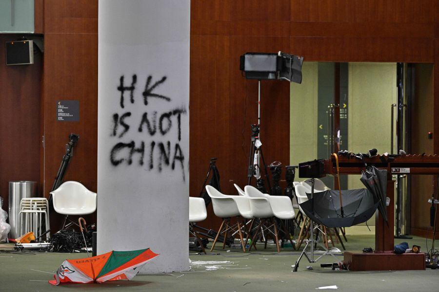 Protestas en Hong Kong