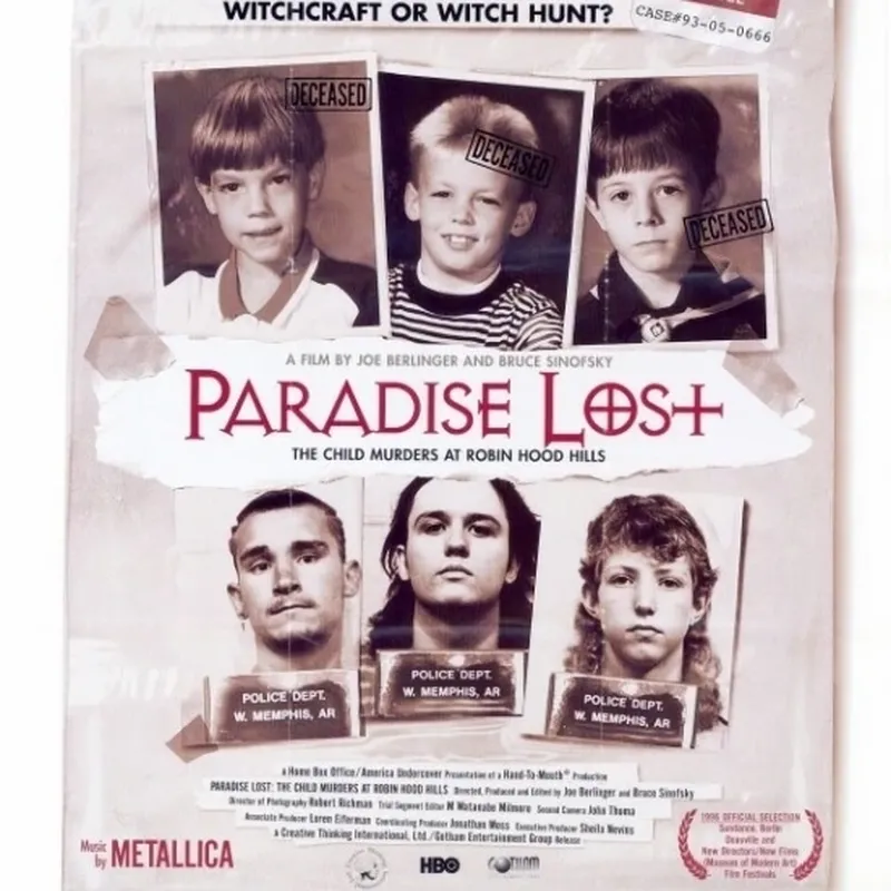 Poster de Paradise Lost, documental de HBO