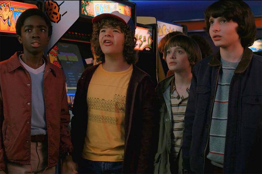 stranger things arcade