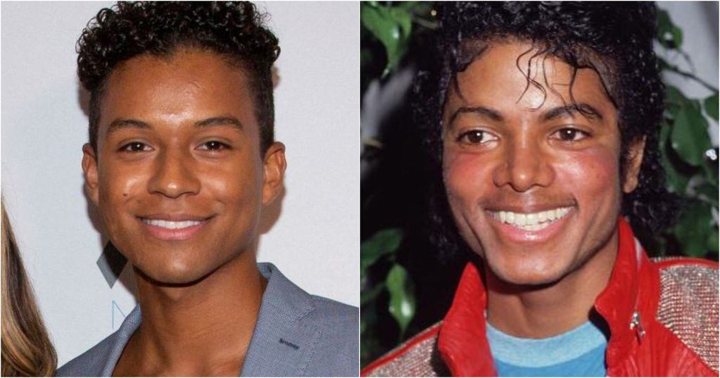Jaafar Jackson y Michael Jackson