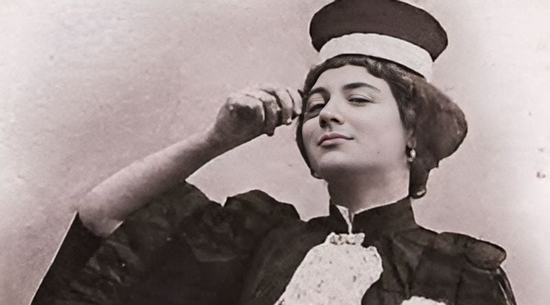 Lidia Pöet, primera abogada italiana y precursora del feminismo.