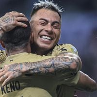 Regresa a los abrazos: revisa el gol de Eduardo Vargas que deja en el liderato a Atlético Mineiro