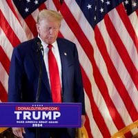 Trump califica el juicio de “estafa” orquestada por la Casa Blanca y mantiene que los pagos fueron “legales” 