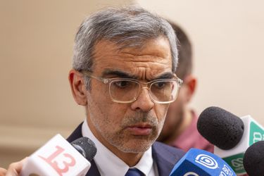 El ministro de Justicia, Luis Cordero.
