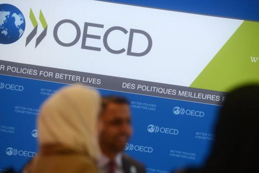 OECD GDP growth slowed in the first quarter