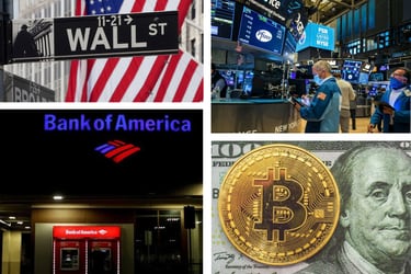 Bank of America aconseja huir de acciones “espumosas” y tener cuidado de burbuja del bitcoin