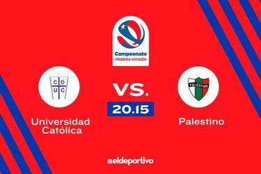 Universidad Católica vs. Palestino EN VIVO Campeonato Nacional 2023 fecha 6 Primera División dónde ver por TV día y hora del partido