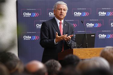Presidente  Pi–era,  participa de la conferencia Chile en Marcha un analisis del camino al desarrollo